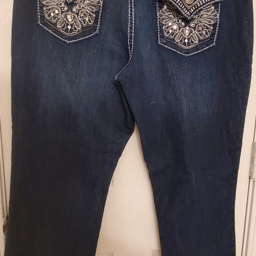 Nine West date night fit cropped jeans